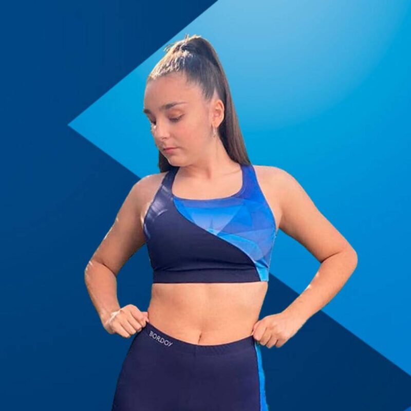 TOP INCA AZUL